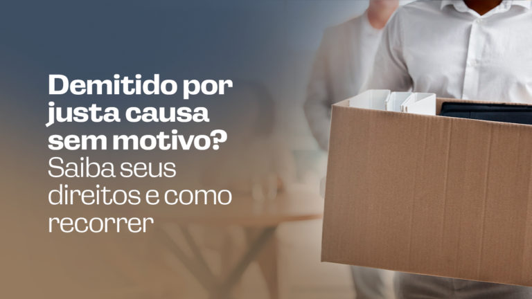 Justa Causa sem motivo